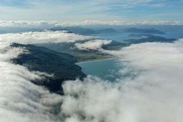 Avacha Bay i Stilla havet på den sydöstra kusten av Kamtjatka. — Stockfoto