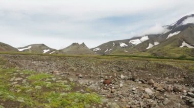 Panorama adlı ayak volkan Avachinskaya grubu.