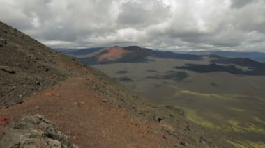 Kuzey break büyük Tolbachik fissür patlama tırmanma.