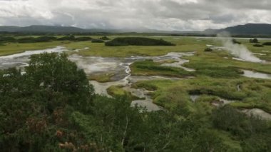 Caldera Uzon üzerinde bölge, Kronotsky doğa rezerv.