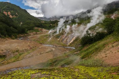Meşhur Gayzerler Vadisi.