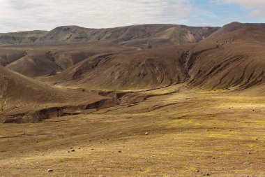 Caldera yanardağ Ksudach.
