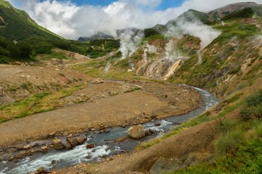Geysernaya Nehri Vadisi Geysers.