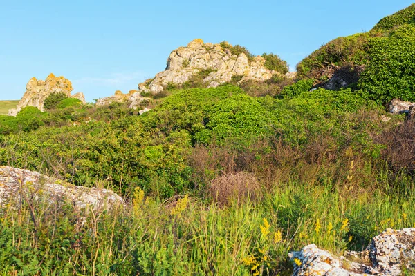 Karalar regionaler Landschaftspark auf der Krim. — Stockfoto