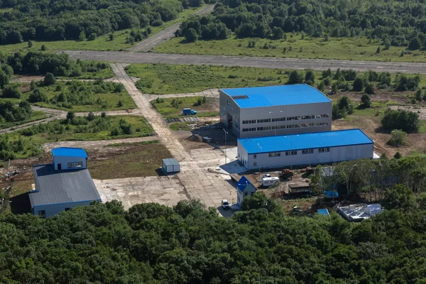 Storage sheds in Petropavlovsk-Kamchatsky. — Stock Photo, Image