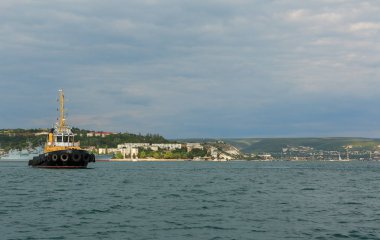 SEVASTOPOL - 09 Haziran 2016: Karadeniz Körfezi 'nde RB-365 baskını.
