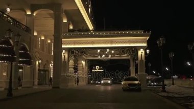 Gorki Gorod Krasnaya Polyana stok görüntüleri timelapse video Sochi Resort and Casino kumar bölgesinde