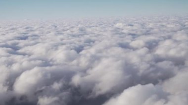 Cumulus bulutları toprak üzerinde stok görüntüleri video penceresini görüntülemek
