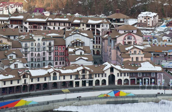 Gorky Gorod - cidade resort de toda a temporada e zona de jogo 540 metros acima do nível do mar — Fotografia de Stock