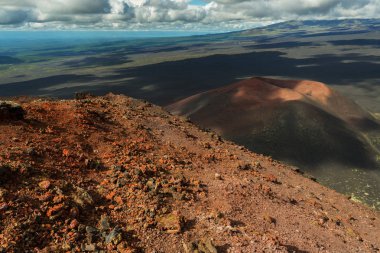 Volkan Gorshkov - Kuzey cephe büyük Tolbachik fissür Erüpsiyonu 1975 ilk kül koni