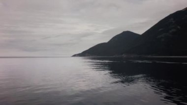 Russkaya Bay Avacha Körfezi Pasifik Okyanusu stok görüntüleri video güneybatı kesiminde