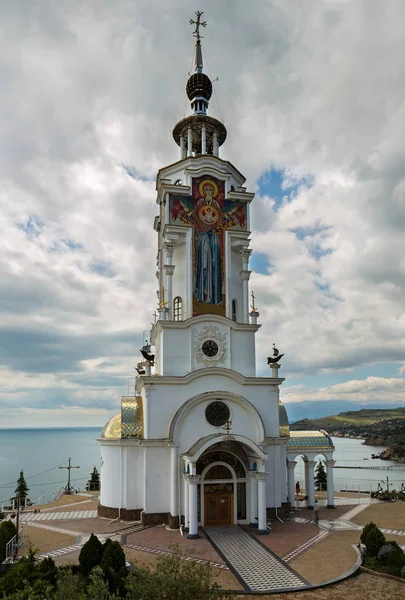 Malorechenskoye Junio 2016 Iglesia Faro San Nicolás Milagro Obrero Myra — Foto de Stock