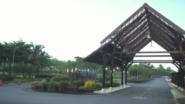 Único Aeropuerto Internacional de Samui en el video de imágenes al aire libre — Vídeo de stock