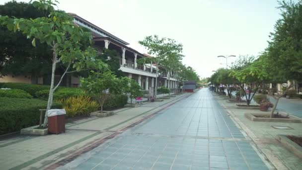 Unico aeroporto internazionale di Samui nel video stock all'aperto — Video Stock