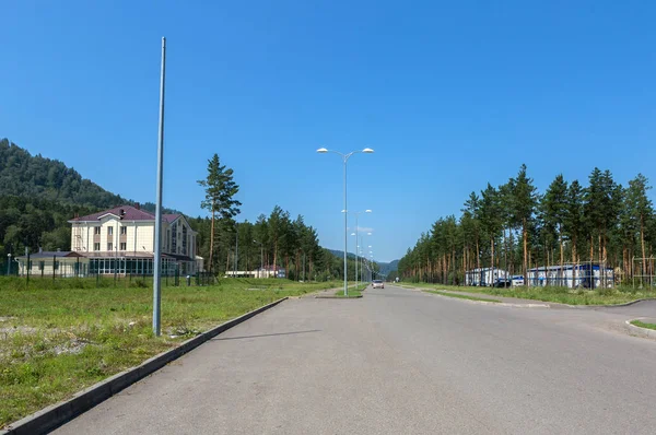 Biruzovaya Katun 是阿尔泰地区旅游休闲型经济特区. — 图库照片