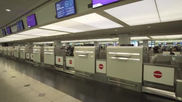 Video stock dell'aeroporto internazionale di Dubai — Video Stock