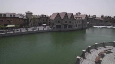 Riverland stok görüntüleri video Dubai parklar ve tatil köyleri