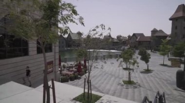 Riverland stok görüntüleri video Dubai parklar ve tatil köyleri