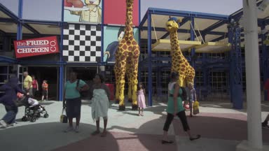 Eğlence ve eğlence stok görüntüleri video Dubai parklar ve tatil köyleri, Legoland hayal ülkesinde