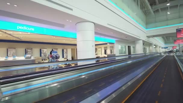 Dubai International Airport stock footage video — Stock Video