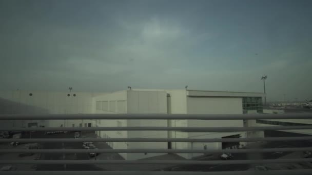 Dubai internationella flygplats arkivfilmer video — Stockvideo
