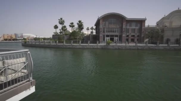Riverland a Dubai Parchi e resort stock footage video — Video Stock