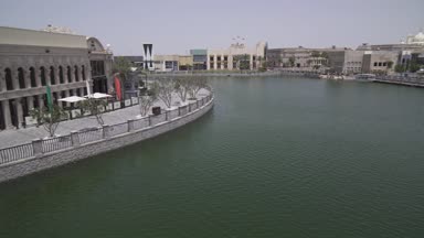 Riverland stok görüntüleri video Dubai parklar ve tatil köyleri