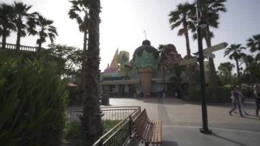 Bölge stok görüntüleri video Dubai parklar ve tatil köyleri, Columbia Pictures Motiongate içinde eğlence