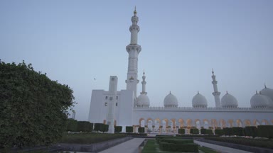 Büyük Sheik Zayed Camisi altı en büyük camilerinden dünya stok görüntüleri video içinde olduğunu
