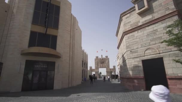두바이 공원과 리조트 증권 영상 비디오에서 리버 — 비디오