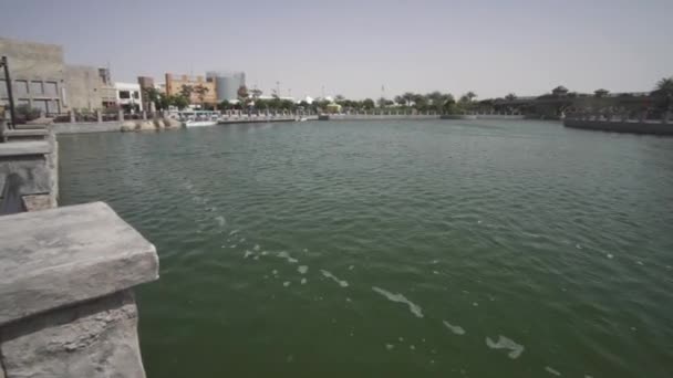 Riverland at Dubai Parks and Resorts stock footage video — Stock Video