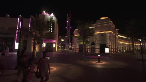 Riverland stok görüntüleri video Dubai parklar ve tatil köyleri — Stok video