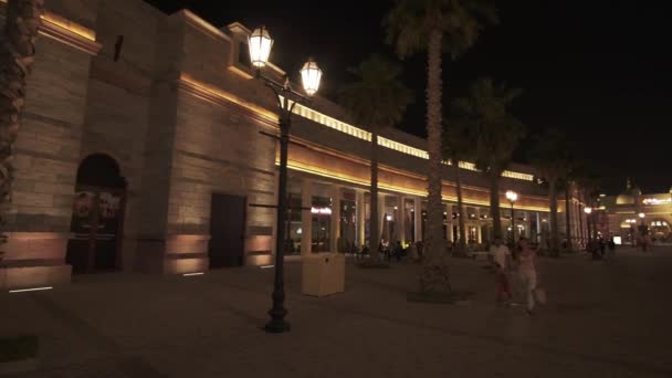 Riverland på Dubai Parks and Resorts arkivfilmer video — Stockvideo