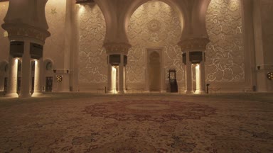 Büyük Sheik Zayed Camisi altı en büyük camilerinden dünya stok görüntüleri video içinde olduğunu