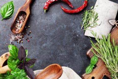 Taze Bahçe otlar ve baharatlar