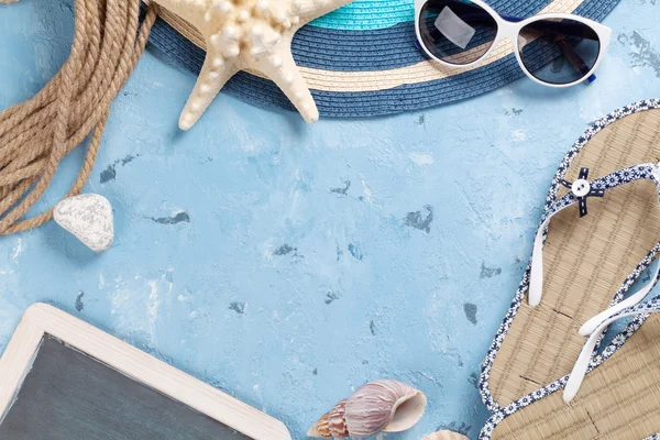 Schattig strand accessoires — Stockfoto