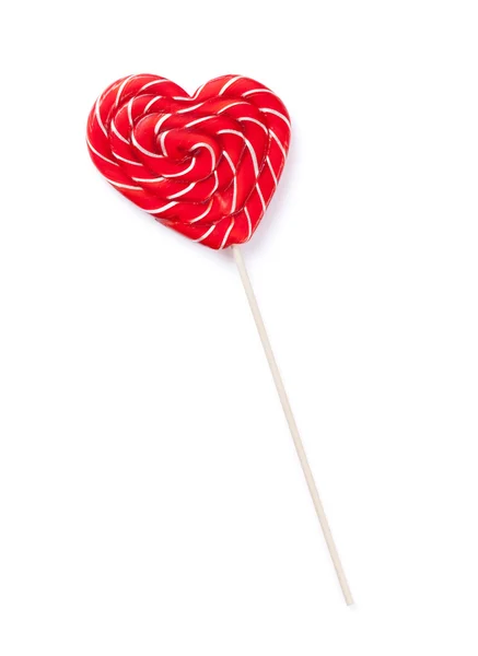 Rode Candy lollipop — Stockfoto