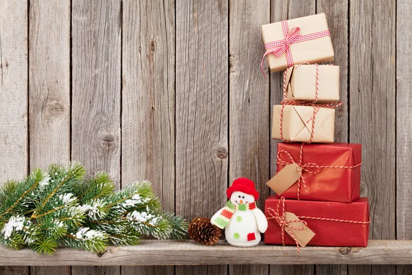 Caixas de presente de Natal — Fotografia de Stock