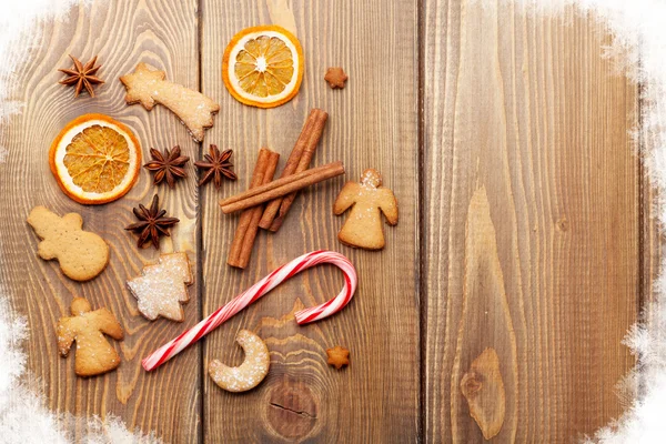 Noel gıda dekorasyon — Stok fotoğraf