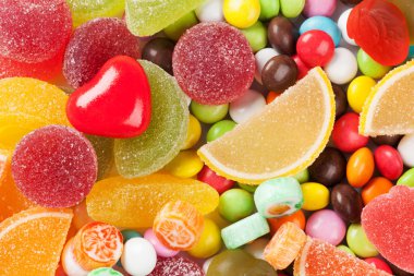 sweet Colorful candies clipart