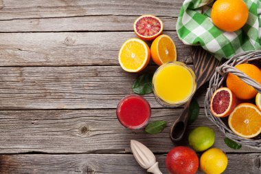 Limon, limon ve portakal