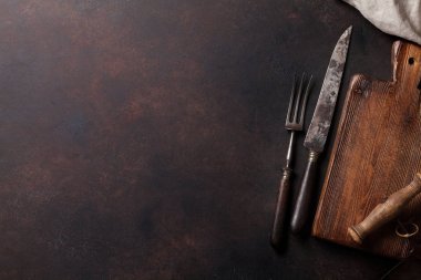 Eski mutfak aletleri.