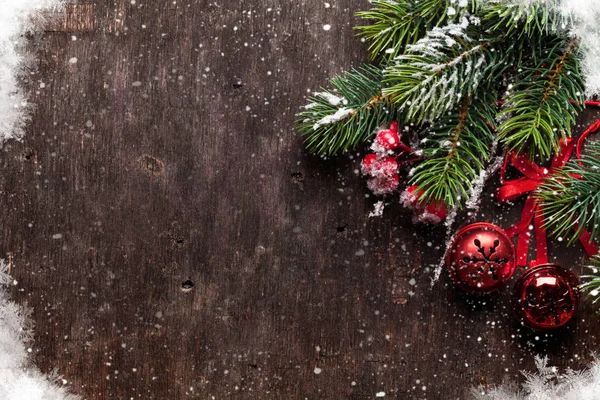 Karácsonyi fenyő fa és dekoráció — Stock Fotó