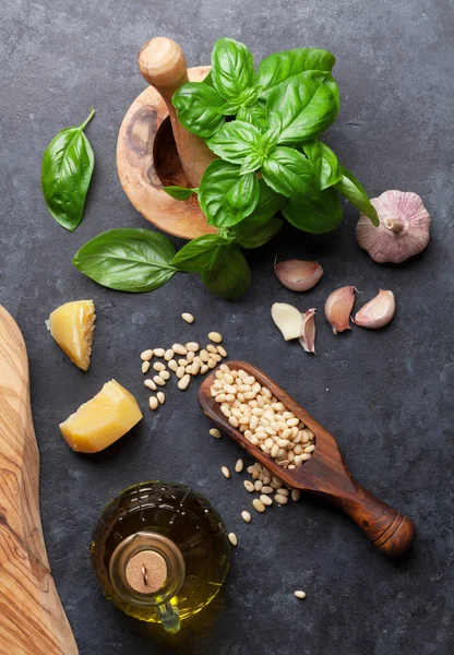 Pesto sauce ingrédients — Photo