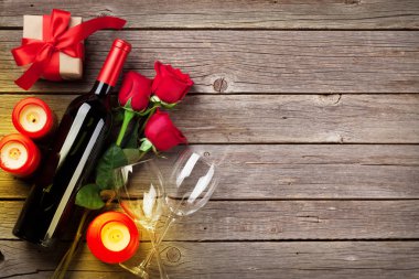 Sevgililer Günü tebrik kartı.