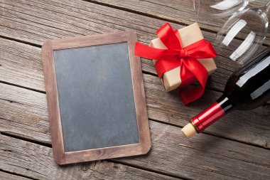 Sevgililer Günü tebrik kartı.