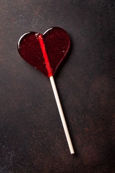 甘いお菓子の心 — ストック写真