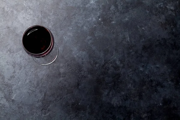 Verre de vin rouge — Photo