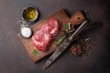 Ham antrikot biftek biftek