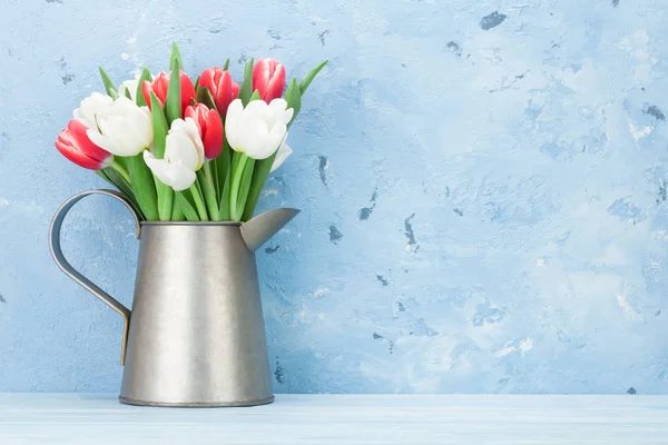 Colorful tulips bouquet — Stock Photo, Image